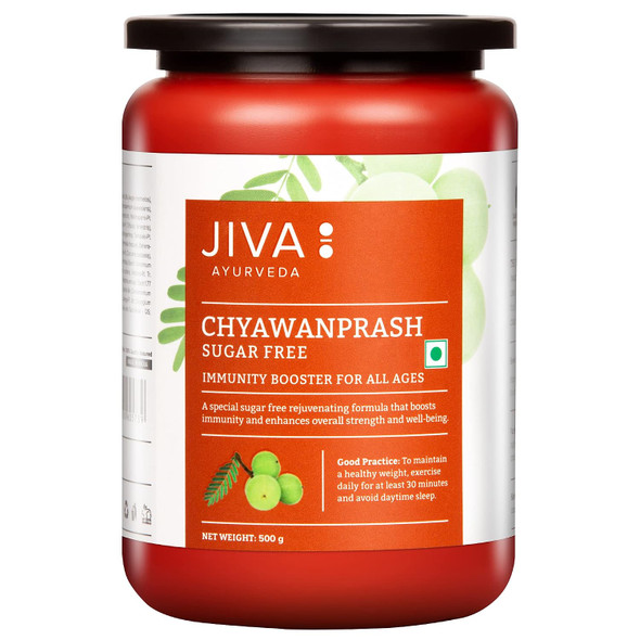 Jiva Sugar-Free Chyawanprash | Pack of 1   |500gm|1.1 lbs