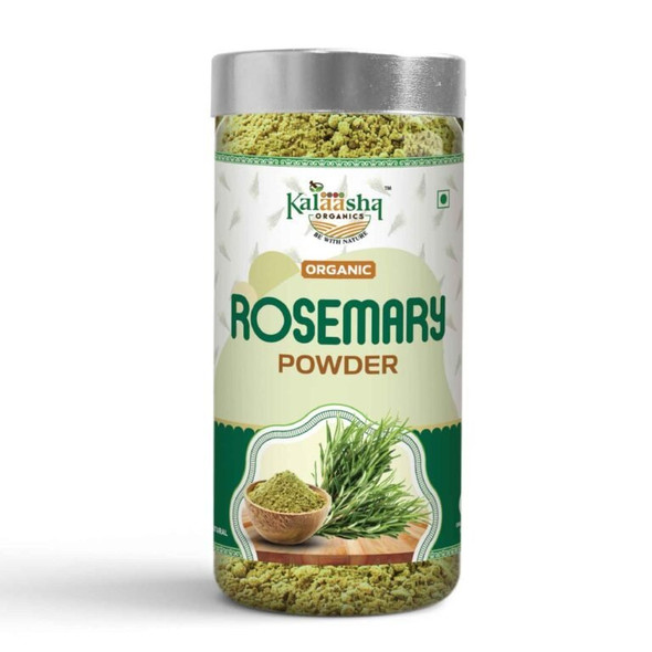 Kalaasha Organics - Organic Rosemary Powder   |100gm|0.22 lbs