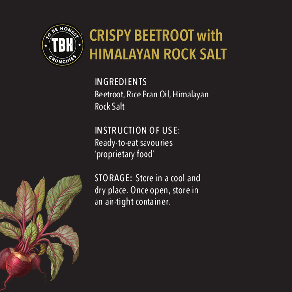 TBH Crispy Beetroot Crunchies |35gm|0.08 lbs