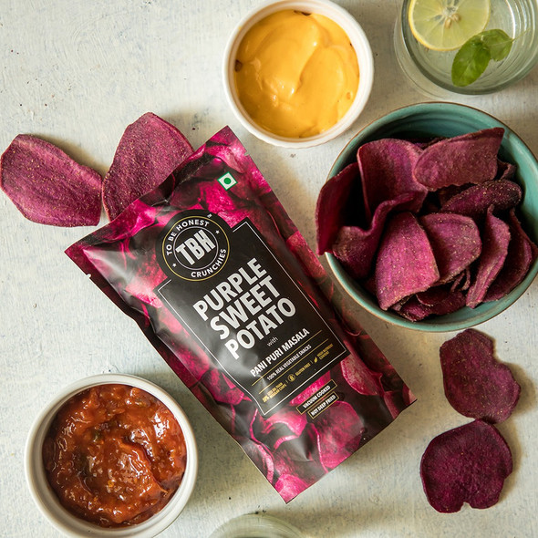 TBH Purple Sweet Potato Crunchies |35gm|0.08 lbs