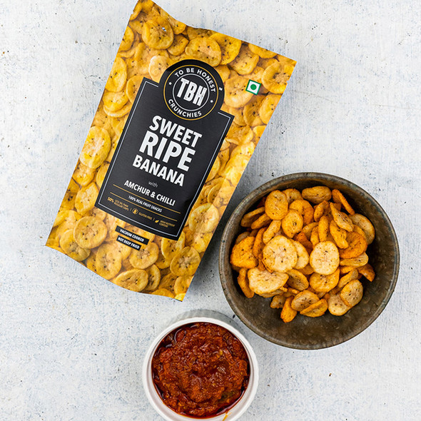 TBH Sweet Ripe Banana Chips |35gm|0.08 lbs