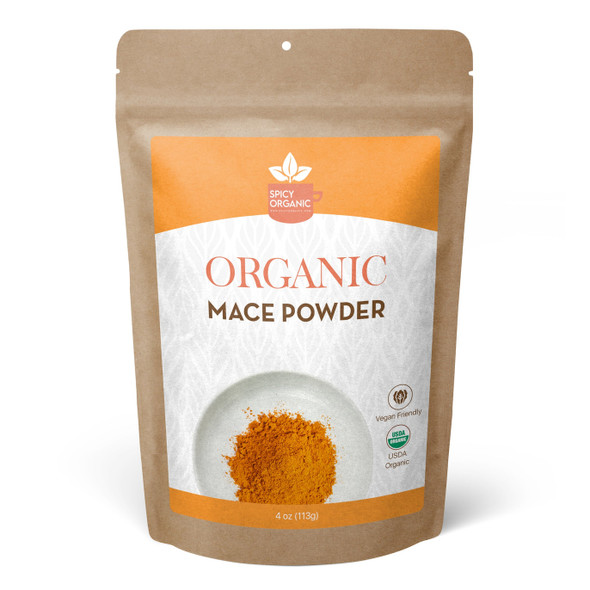 Spicy Organic – Organic Mace Ground by Spicy Organic|113gm|0.25 lbs
