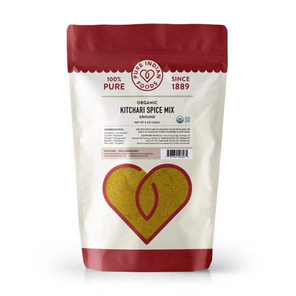 Pure Indian Foods – Kitchari Spice Mix DIY - Whole Spices by Pure Indian Foods|226gm|0.5 lbs