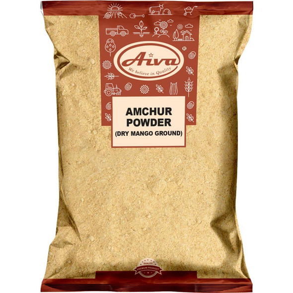 AIVA Products – Organic Amchur (Dry Mango) Powder by AIVA Products|200gm|0.44 lbs