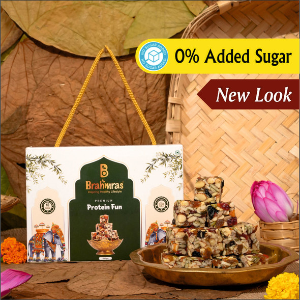 Brahmras Natural  Dryfruit Protein Fun | 500gm | 1.1 lbs