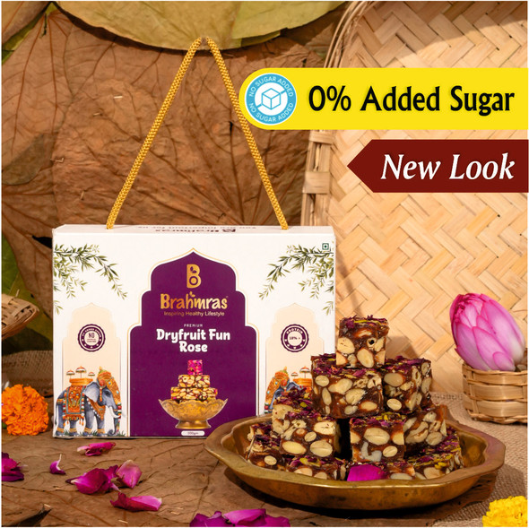 Brahmras Natural  Dryfruit Fun Rose | 500gm | 1.1 lbs