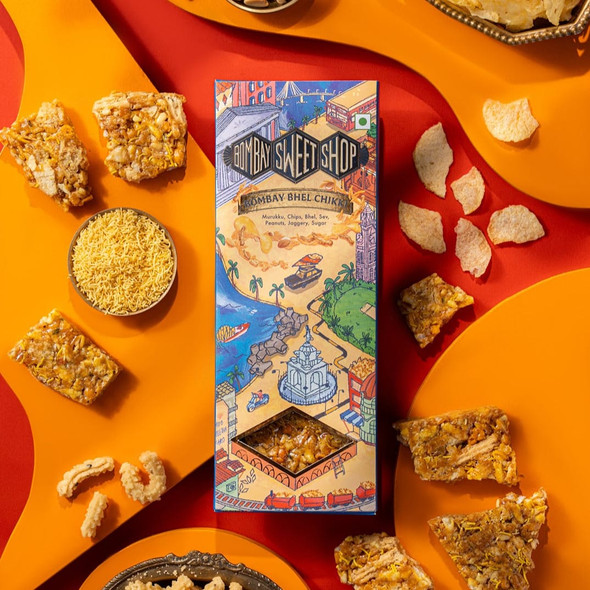 Bombay Sweet Shop  Bombay Bhel Chikki | 90gm | 0.2 lbs