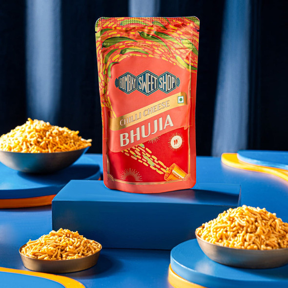 Bombay Sweet Shop  Chilli Cheese Bhujia | 90gm | 0.2 lbs