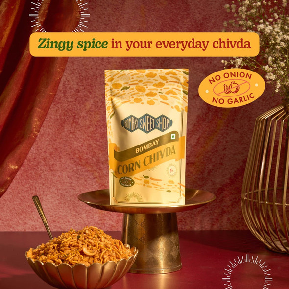 Bombay Sweet Shop  Bombay Corn Chivda | 70gm | 0.15 lbs