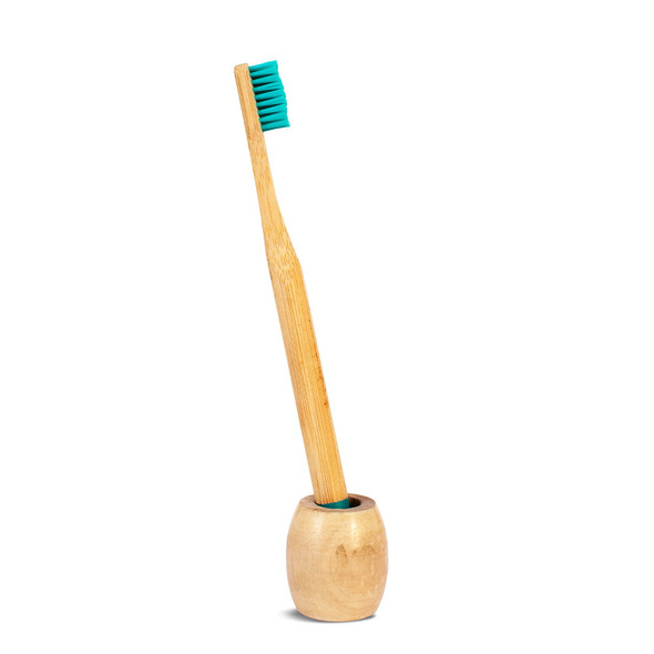 Bamboo India  – Bamboo Executive Toothbrush with Holder Combo | 50gm | 0.11 lbs