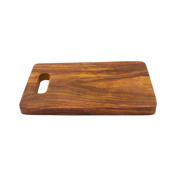 Natriel  Handcrafted Wooden Chopping Board Eco-Friendly & Durable Kitchen Essential Tray Serving Set  Reatangular | Round | 850gm | 1.87 lbs