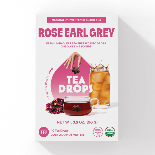 Tea Drops - Rose Earl Grey | 90gm | 0.2 lbs
