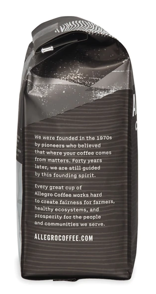 Allegro Coffee - Decaf Organic Espresso Bel Canto Whole Bean Coffee | 340gm | 0.75 lbs