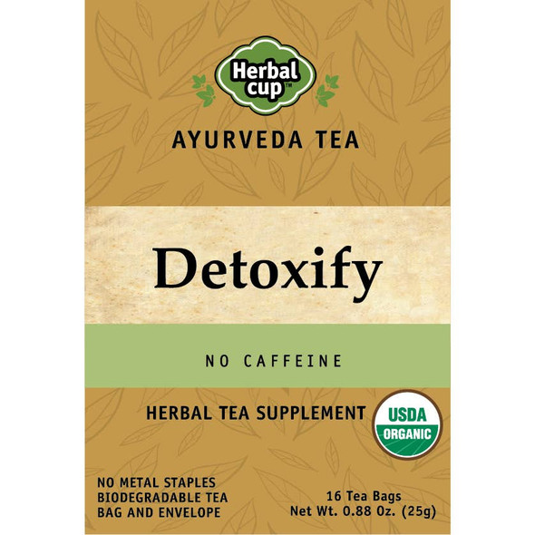 Herbal Cup - Ayurveda Tea Detoxify Tea | 25gm | 0.06 lbs
