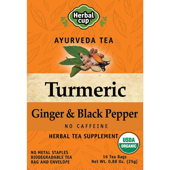 Herbal Cup - Turmeric Ginger Black Pepper | 25gm | 0.06 lbs