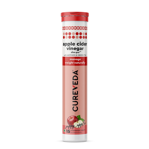 Cureveda - Apple Cider Vinegar Weight loss support | 250gm | 0.55 lbs
