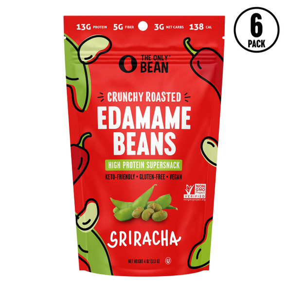 The Only Bean - Edamame Sriracha  | 680gm | 1.5 lbs