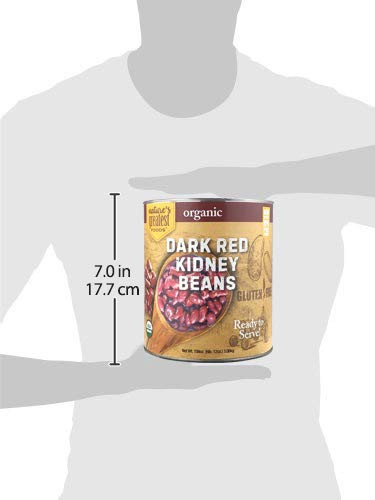 Nature's Greatest Foods - Organic Dark Red Kidney Beans | 3062gm | 6.75 lbs