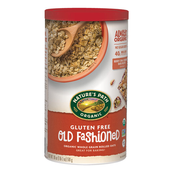 Nature's Path - Organic Gluten Free Old Fashioned Oats | 510gm | 1.12 lbs