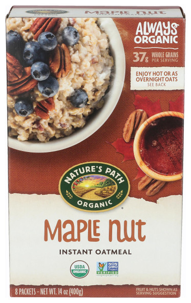 Nature's Path - Hot Oatmeal - Maple Nut | 397gm | 0.88 lbs