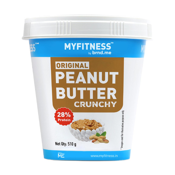 MYFITNESS - Original Classic Peanut Butter Crunchy | 510gm | 1.12 lbs