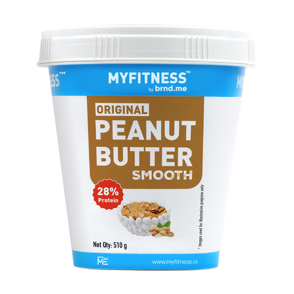 MYFITNESS - Original Classic Peanut Butter Smooth | 510gm | 1.12 lbs