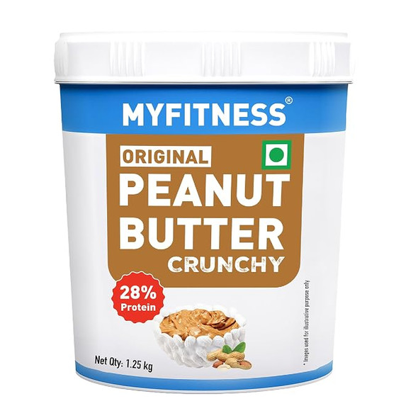 MYFITNESS - Original Classic Peanut Butter Smooth | 1250gm | 2.76 lbs