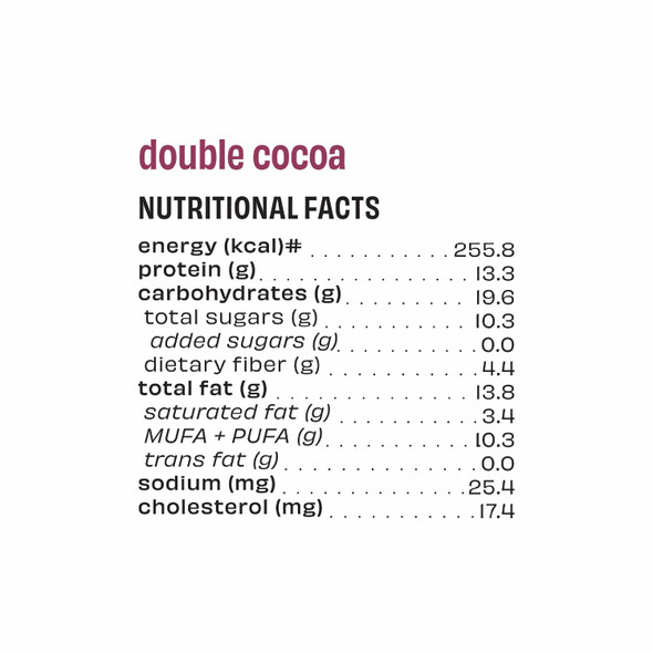 The Whole Truth - Protein Bars | Double Cocoa | Pack of 6 x 52g each | 312gm | 0.69 lbs