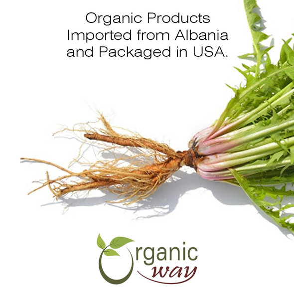 Organic Way - Dandelion Root Cut & Sifted - Herbal Tea | 227gm | 0.5 lbs