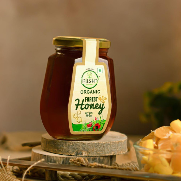 Pusht Organic - Organic Forest Honey | 500gm | 1.1 lbs