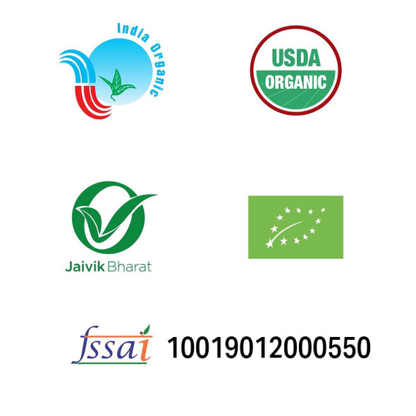 JUST ORGANIK - Organic Atta (Gluten Free) | 1500gm | 3.31 lbs