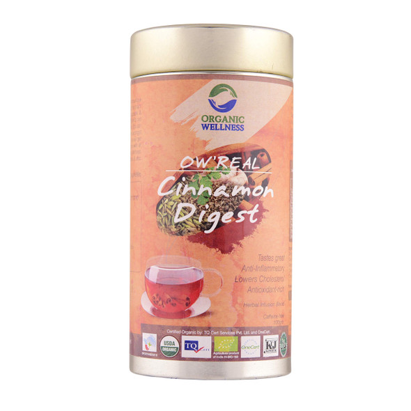 Organic Wellness - Cinnamon Digest Tea | 100gm | 0.22 lbs
