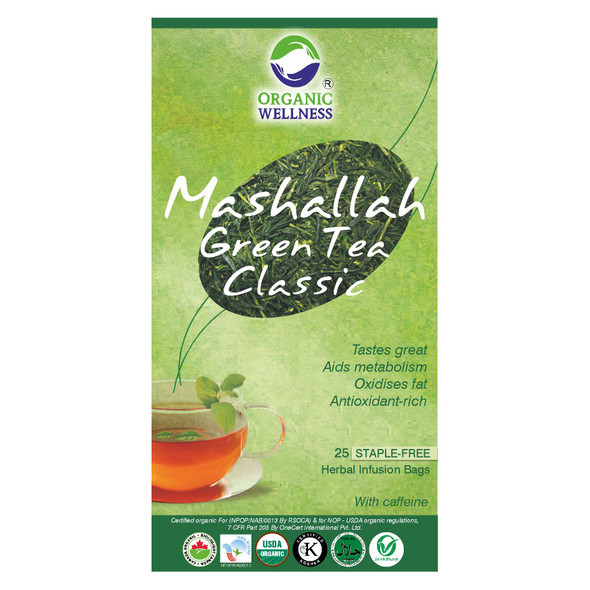 Organic Wellness - Mashallah Green Tea Classic | 92gm | 0.2 lbs
