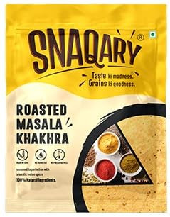 Snaqary - Roasted Masala Khakhra | 200gm | 0.44 lbs