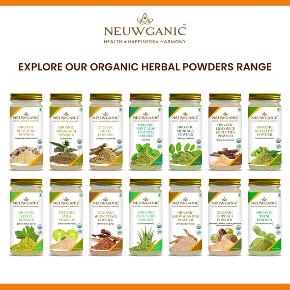 Neuwganic - Organic Arjun Chaal Powder | 200gm | 0.44 lbs