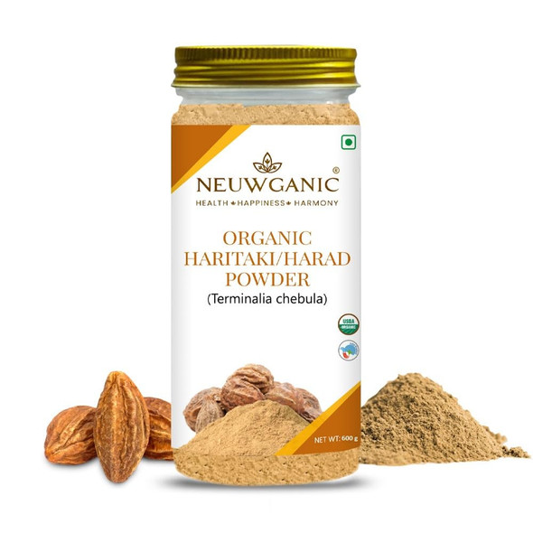 Neuwganic - Organic Harad Powder | 600gm | 1.32 lbs