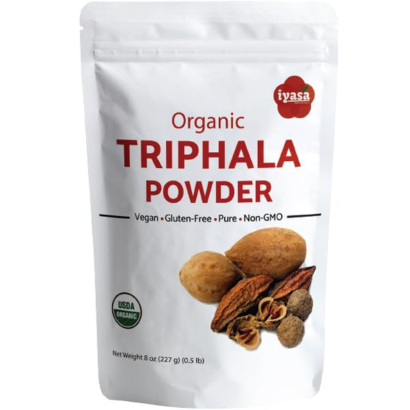 IYASA HOLISTICS - Organic Haritaki Powder | 227gm | 0.5 lbs