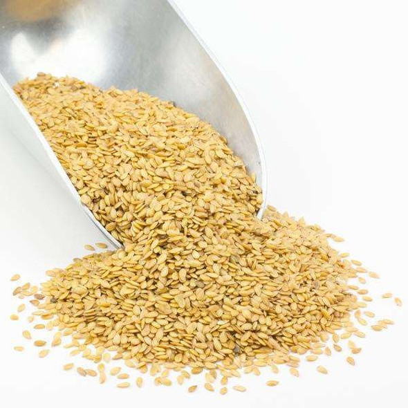 Country Life Natural Foods - Organic Golden Flax Seeds - Whole Flaxseeds - Light, Buttery, Sweet Flavor | 454gm | 1.0 lbs