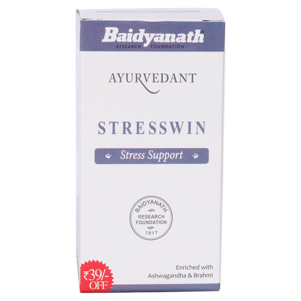 STRESS WIN CAP 60 CAP  |  By Ayurvedant  |  1.76 oz  |  0.11 lbs