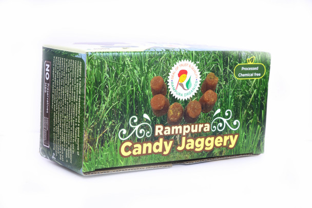 Jaggery - Candy - 600 g   |  By  Rampura Organics | 21.16  oz   | 1.32 lbs