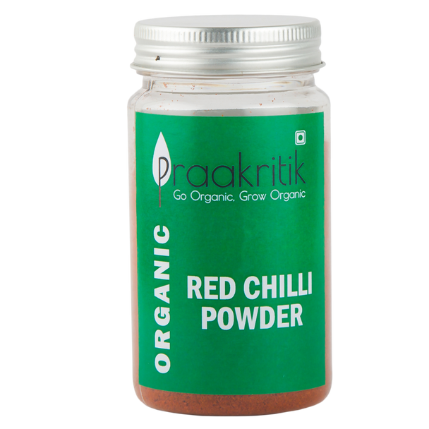 Organic Red Chilli  | By Praakritik | 3.53oz | 0.22lbs