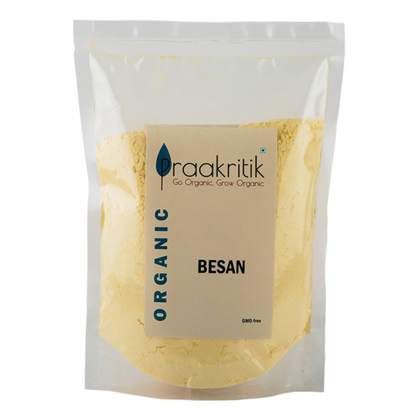Organic Besan  | By Praakritik | 17.64oz | 1.1lbs