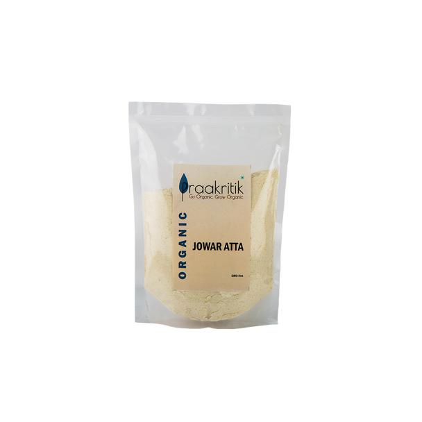 Organic Jowar Atta  | By Praakritik | 17.64oz | 1.1lbs