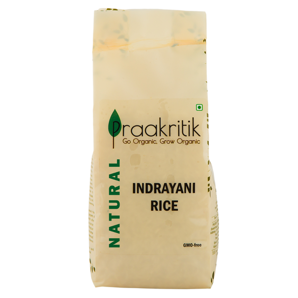 Natural Indrayani Rice  | By Praakritik | 17.64oz | 1.1lbs