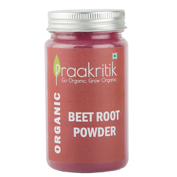 Organic Beet Root Powder  | By Praakritik | 3.53oz | 0.22lbs