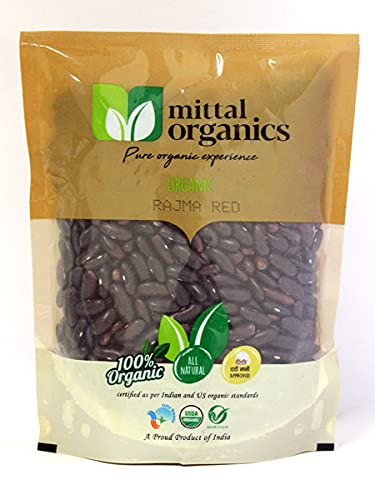 Mittal Organics - Organic Rajma Red – 850 gm (Pack of 2)|59.84Oz|3.74lbs