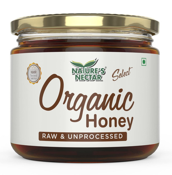 Nature's Nectar Raw Organic Honey|14.08Oz|0.88lbs