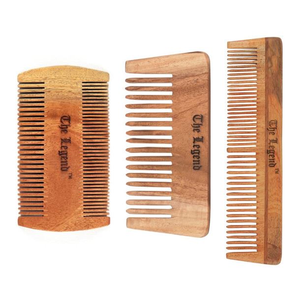 The Legend Organic Pure Neem Wood Comb|35.2Oz|2.2lbs