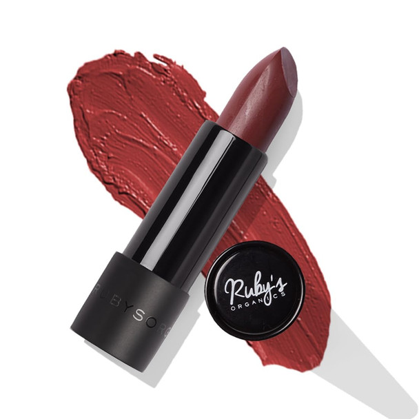 Ruby's Organics Semi-Matte Lipstick|0.13024Oz|0.00814lbs