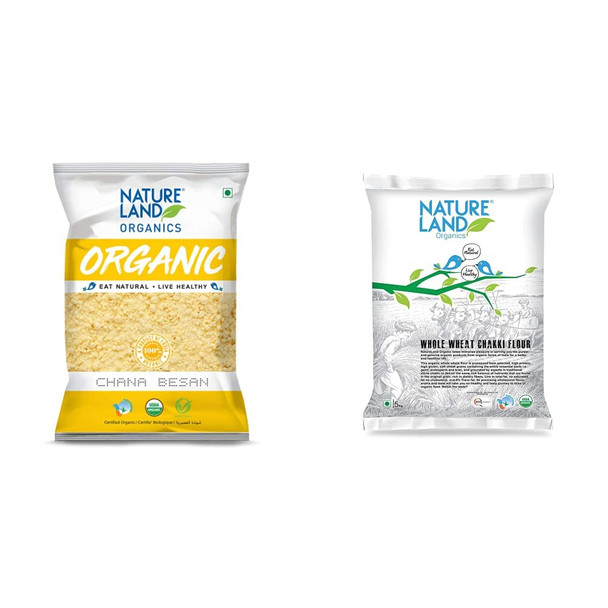 Natureland Organics Chana Besan |17.6Oz|1.1lbs